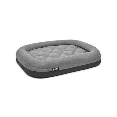 Yeti Charcoal Polyester Rectangular Dog Bed For Any In The Pet Beds