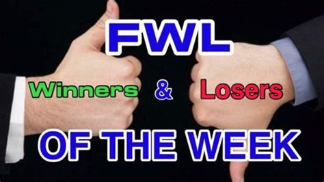 Fwl Winners And Losers Week 27 Pro Wrestling Lives Amino