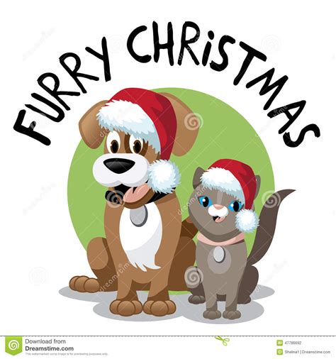 The top countries of supplier is china, from which. Cute Cartoon Cat Wearing Santa Hat Furry Christmas Stock ...