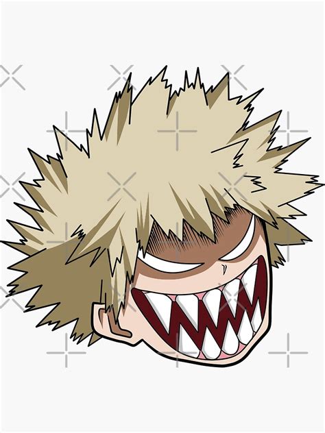 Bnha Bakugo Monster Sticker For Sale By Akolytus Redbubble