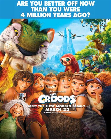 ‘the Croods Latest Promo Image Plus ‘the Art Of The Croods Image