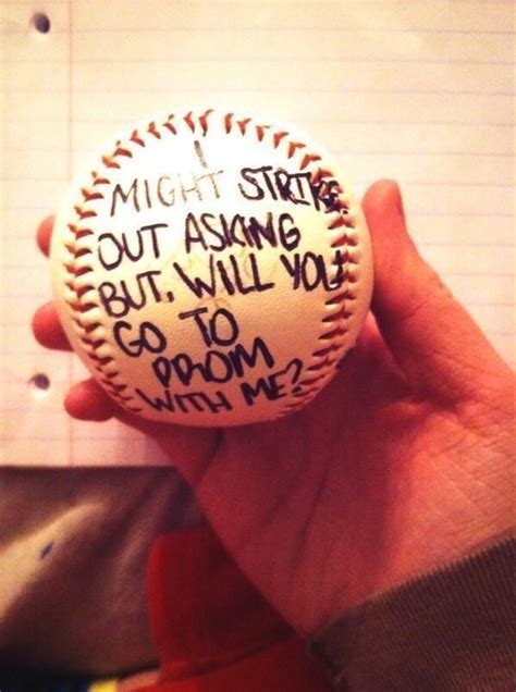 Softball Talk⚾ On Twitter Cute Prom Proposals Prom Proposal