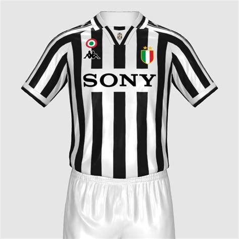 Juventus 1995 96 Home Shirt Fifa 23 Kit Creator Showcase