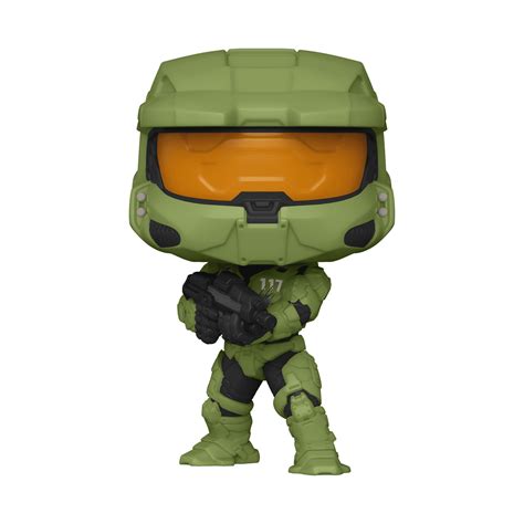 Funko Pop Games Halo Infinite Master Chief With Ma40 Assault Rifle