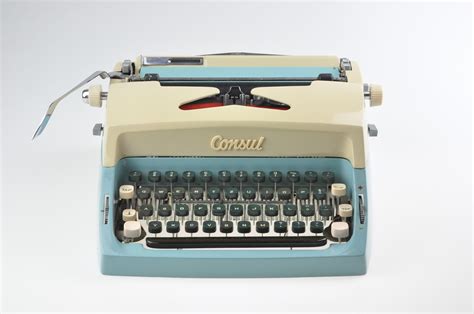 Consul Czechoslovakia Working Typewriter Portable Typewriter Etsy