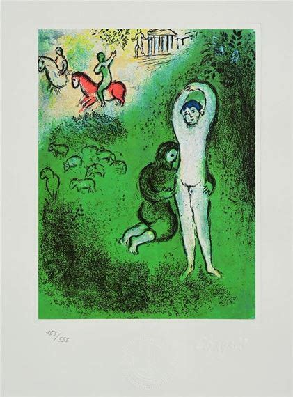 Marc Chagall Daphne And Gnathon Mutualart