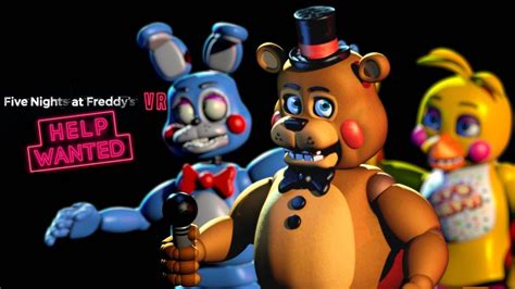 Five Nights At Freddys Vr Help Wanted Toys By Rodaanimation On