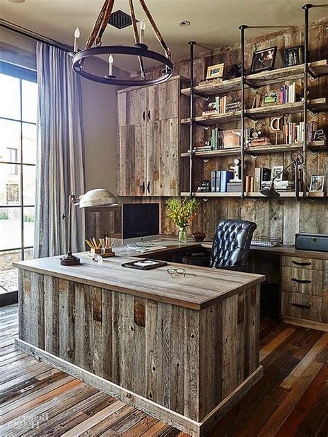 38 The Top Home Library Design Ideas With Rustic Style Page 2 Of 40