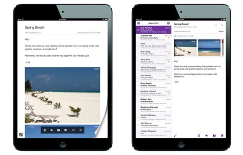 Unbox Your Mail With Yahoo Mail For Tablets Product