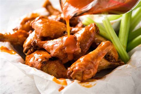 Buffalo cauliflower is a zesty snack you won't feel bad about or be able to put down. Baked Buffalo Wings - ULTRA CRISPY!! | RecipeTin Eats