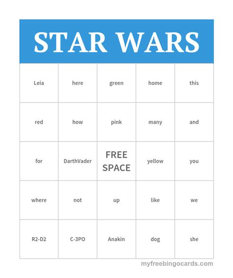 Free Printable Bingo Cards Word Bingo Bingo Cards
