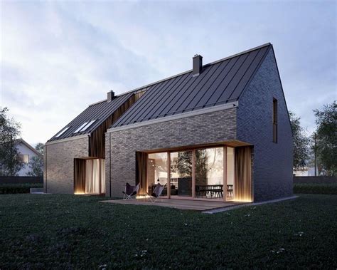 Exterior Scandinavian House Design Decoomo