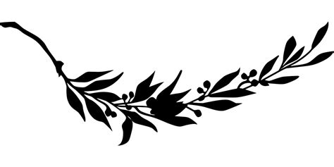 Svg Leafy Branch Leaves Leaf Free Svg Image And Icon Svg Silh