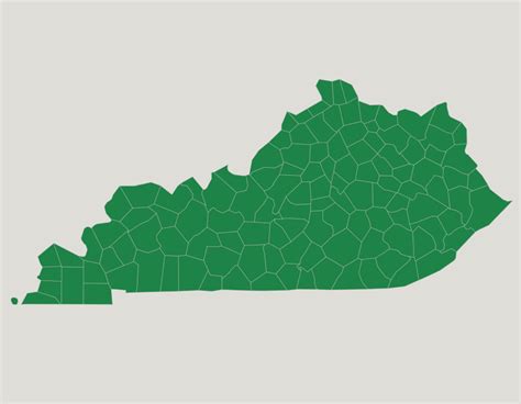 Kentucky Counties Map Quiz Game
