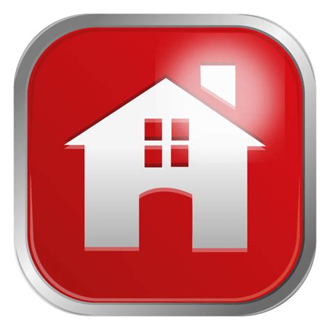 Red House Icon Transparent Png And Svg Vector File