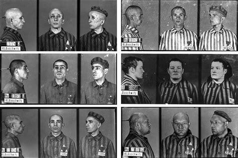 Electronic data regarding auschwitz prisoners whose photographs were taken upon arrival; Holocaust Remembrance Day: Auschwitz concentration and ...