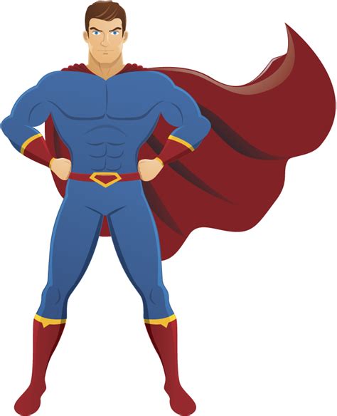 Man Clipart Superhero Man Superhero Transparent Free For Download On