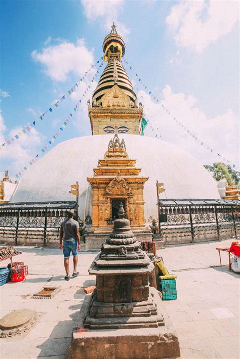 Exploring Swayambhunath Stupa The Monkey Temple In Kathmandu Nepal