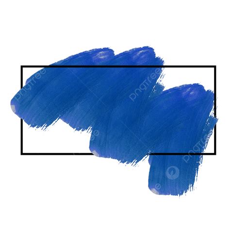 Abstract Brush Stroke Hd Transparent Brush Stroke Blue Watercolor