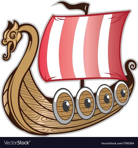 Vector Of Viking Ship Download A Free Preview Or High Quality Adobe