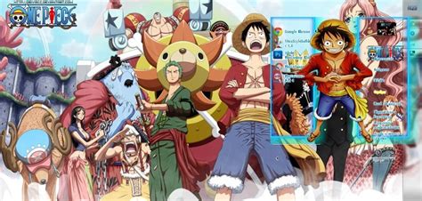 Theme Anime Win 7 One Piece By Rf11 Themes Anime Windows