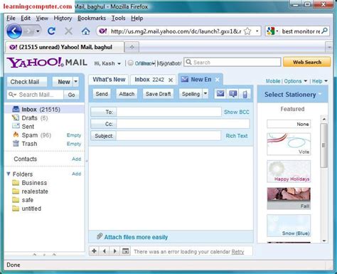 Using Email Including Yahoo Mail And Microsoft Outlook 2007