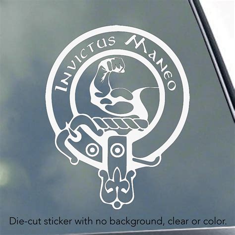 Armstrong Clan Crest Vinyl Sticker Decal Truck Car Computer Etsy