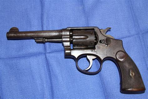 Smith And Wesson 38 Mandp Revolver Circa 1906 09