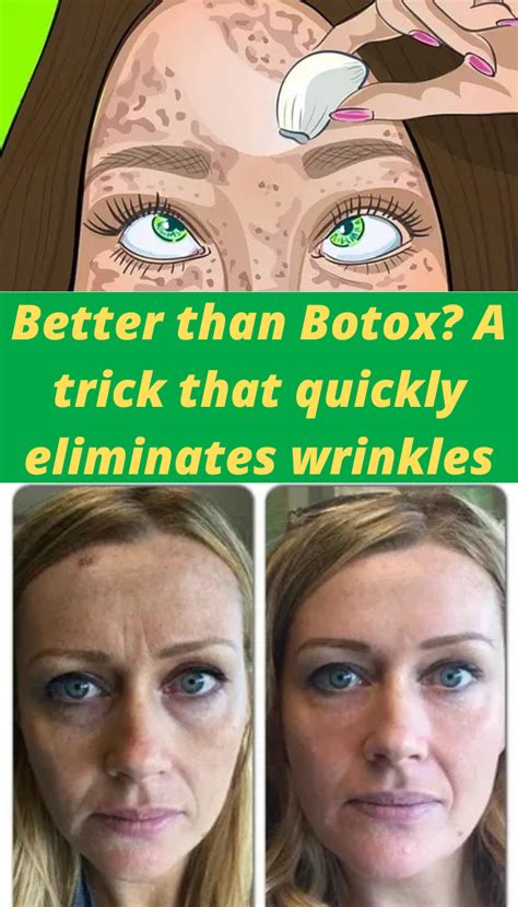 Better Than Botox A Trick That Quickly Eliminates Wrinkles