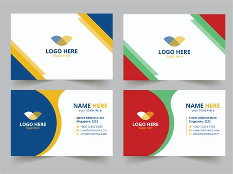 Professional Creative Business Card Design Template Uplabs