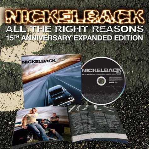 Nickelback All The Right Reasons 15th Anniversary Expanded Edition