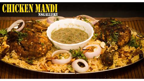Chicken Mandi चिकन मंडी राइस Chicken Famous Arabian Dish With Smoky