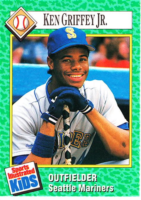 Jul 22, 2016 · the value of an ungraded 1989 upper deck ken griffey jr. Ken Griffey Jr. Seattle Mariners 1990 Sports Illustrated for Kids card - Baseball Cards