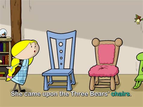 Goldilocks And The Three Bears Story Chairs