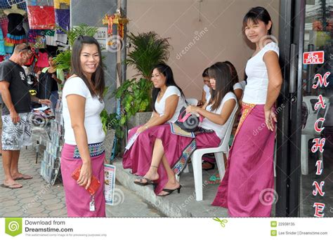 Users rated the girls only nuru massage p. Phuket Thailand Massage Women Stock Photos - Download 44 ...