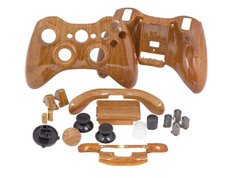 Hydro Dipped Wood Grain Xbox 360 Controller Shell Kit
