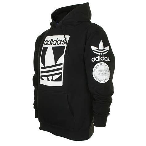 Adidas Adidas Mens Original Trefoil Street Graphic Front Pocket