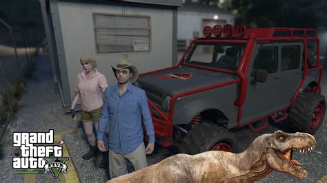 Gta 5 Online Jurassic Park Role Play Youtube
