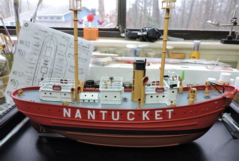 Nantucket Light Ship By Fright Lindberg 195 Scale Page 3 Kit