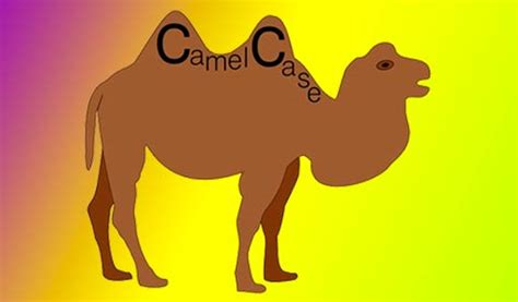 The name camelcase (also camel case or dromedary case) comes from the hump on a camel, which is represented classes: Conventions de nommage dans les langages de programmation