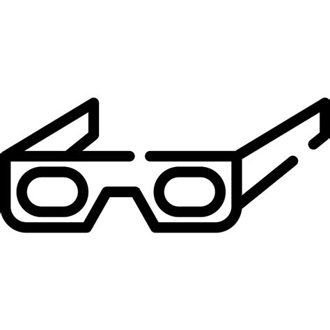 3d Glasses Vector Svg Icon Svg Repo