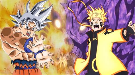 Naruto Sasuke Goku And Vegeta Wallpaper