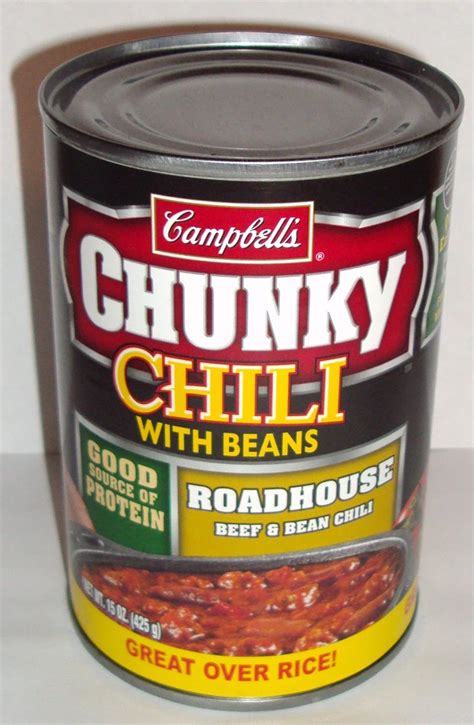 Campbells Chunky Beef And Bean Roadhouse Chili 142oz