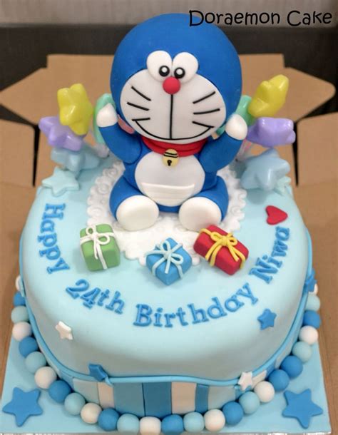 Doraemon Eating Dora Cake Drawing