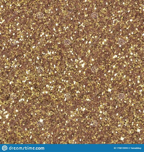 Background Filled With Shiny Gold Glitter Low Contrast Photo Seamless