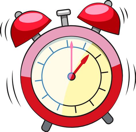Cute Cartoon Alarm Clock Free Transparent Clipart Clipartkey Images
