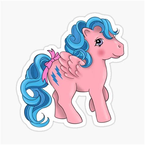 My Little Pony Firefly Sticker For Sale By Atomicblondie Redbubble