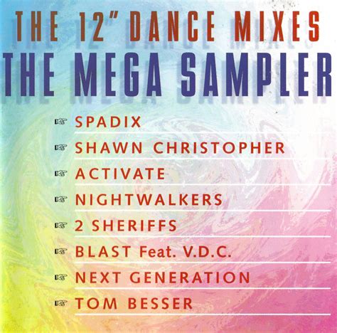 The 12 Dance Mixes The Mega Sampler 1994 Cd Discogs
