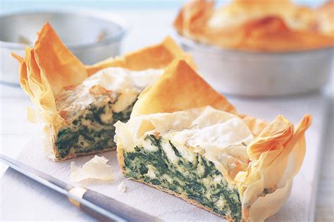 Cheese And Spinach Pies