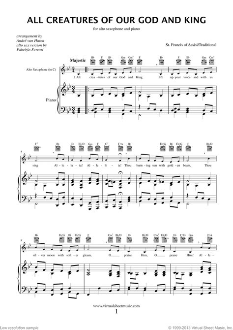 Christian Collection Traditional Tunes And Songs Sheet Music For Alto